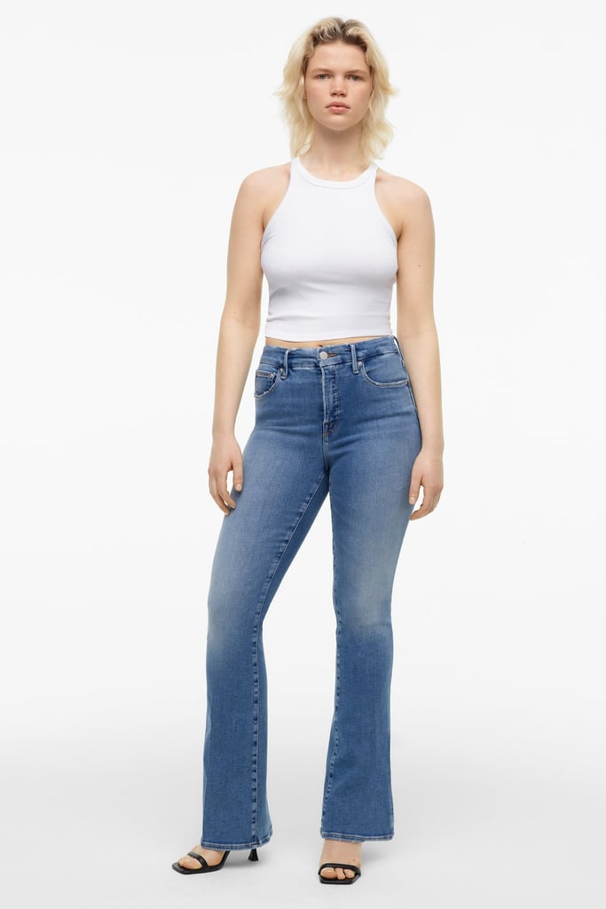 Bootcut Jeans: Good American x Zara ZW Classic Bootcut Jeans