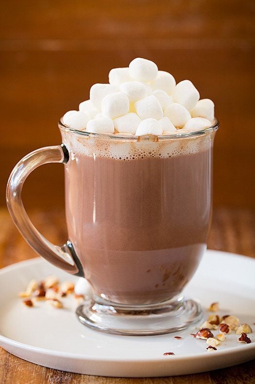 Hazelnut Hot Chocolate