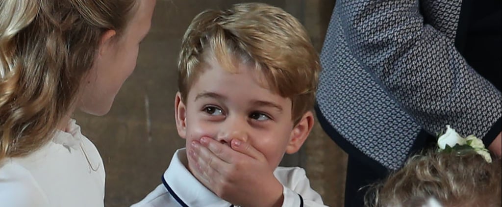 Best Pictures of Prince George at Princess Eugenie's Wedding