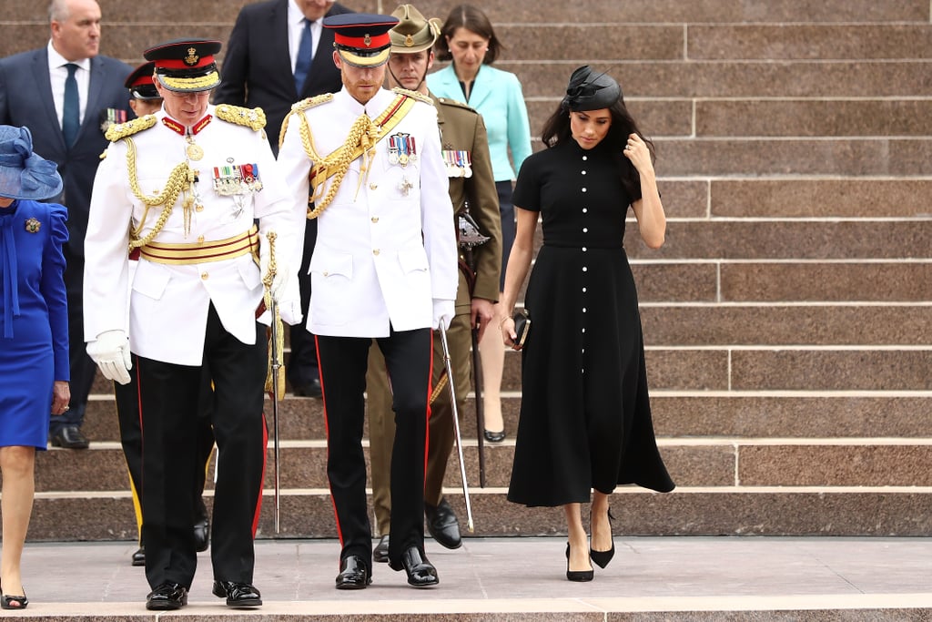 Prince Harry and Meghan Markle at ANZAC Memorial in Sydney