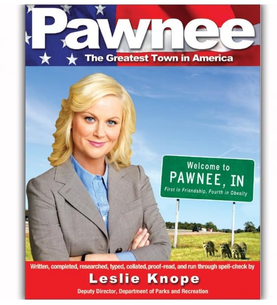 Pawnee: The Greatest Town in America Book ($15)