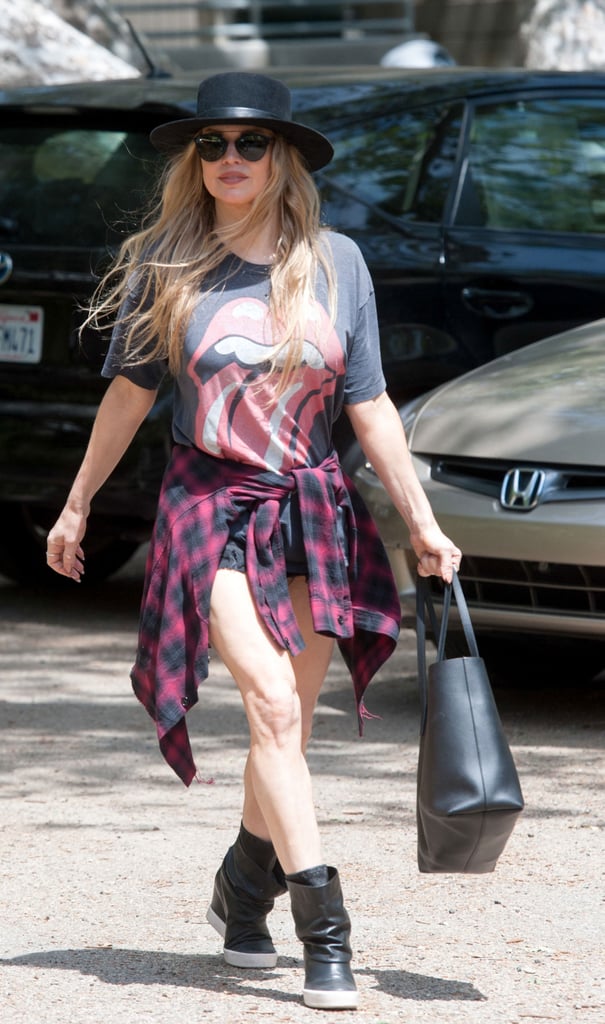 Fergie Out in LA April 2016