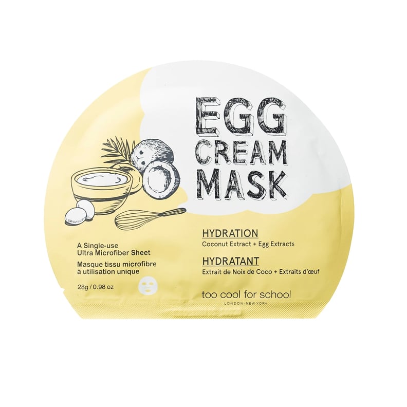 Too Cool For School Egg Cream Mask Hydration