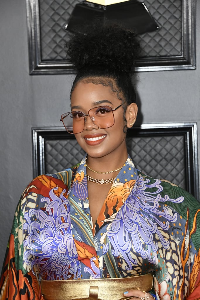 H.E.R. at the 2020 Grammys