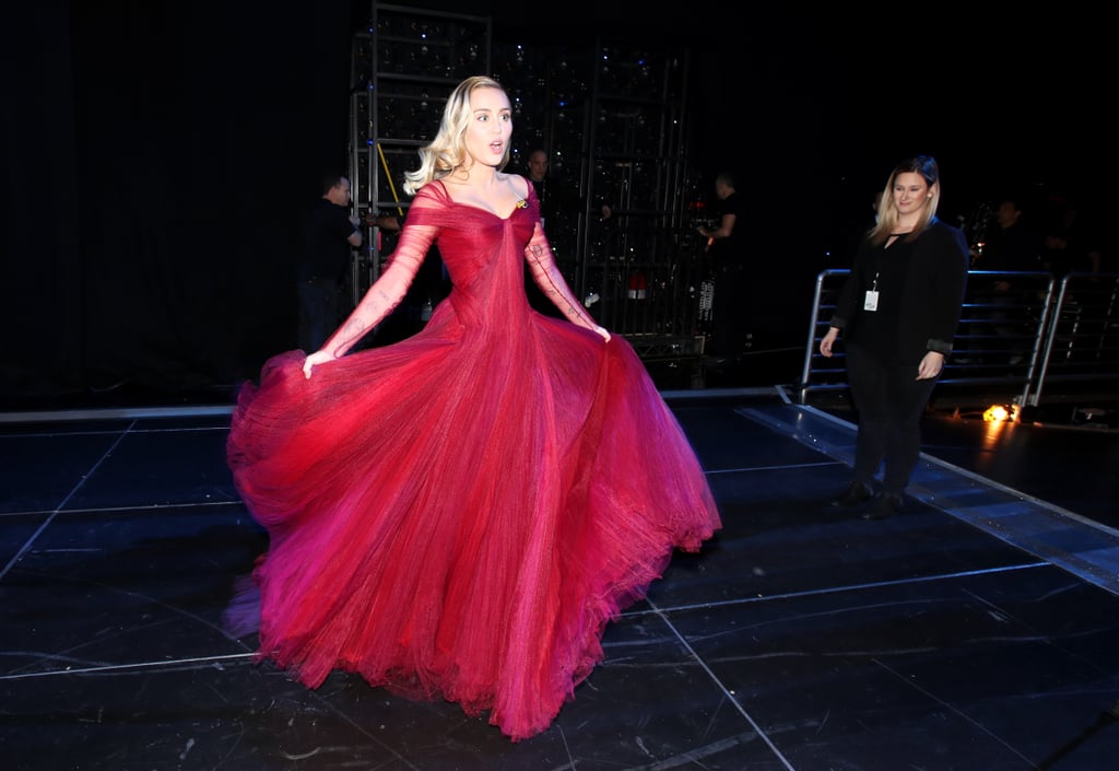 Laverne Cox's Zac Posen Dress on 11 Honouré Runway Feb. 2019