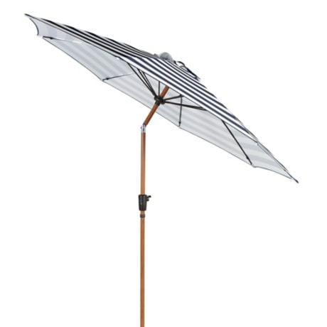 W Home 9-Foot Striped Cabana Umbrella
