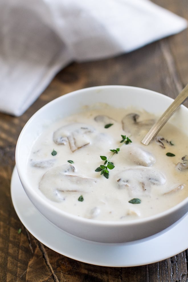 Cream of Mushroom Soup | Classic Soup Recipes | POPSUGAR Food Photo 6