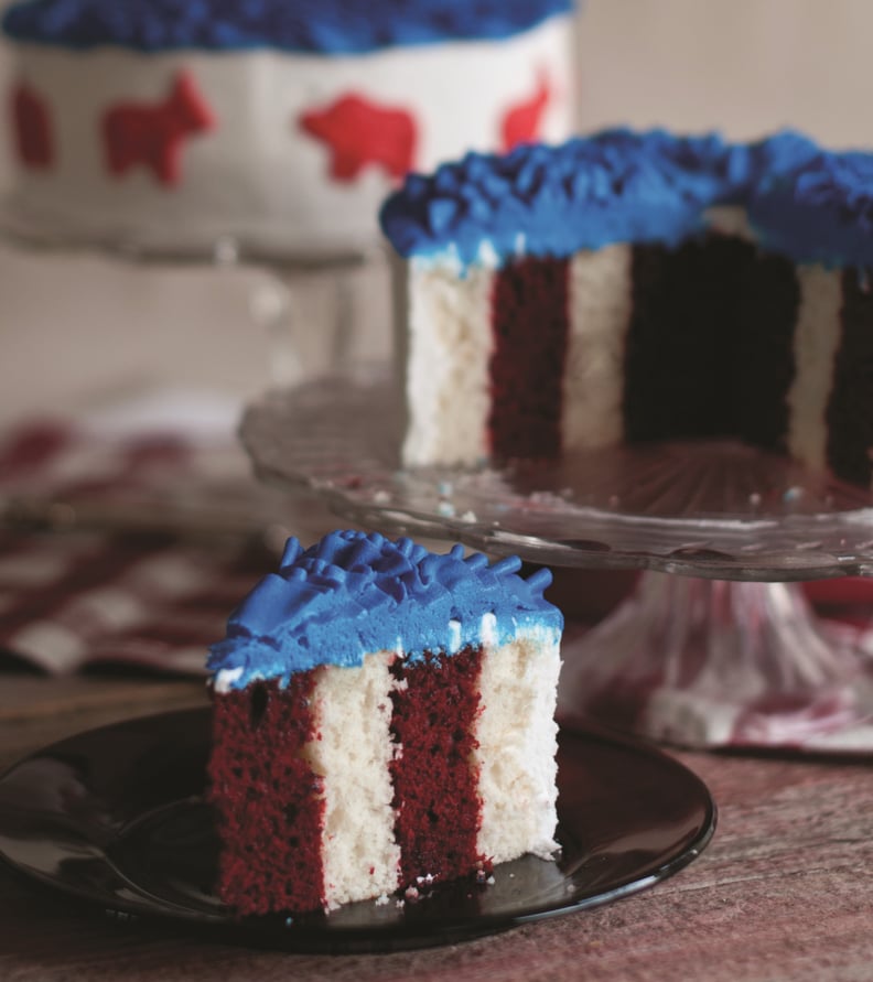 Red, White, and Blue Cakes