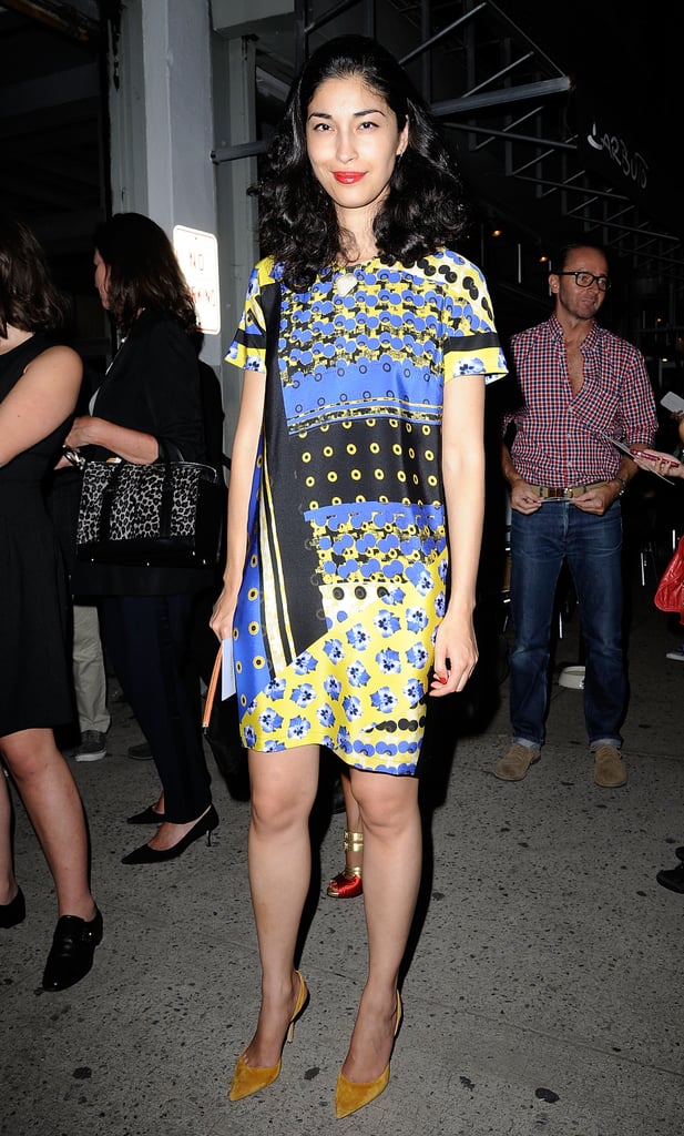 Caroline Issa at the Altuzarra Spring 2014 Runway Show