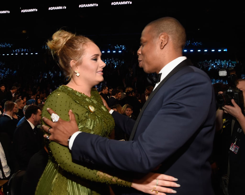 Adele at the 2017 Grammys