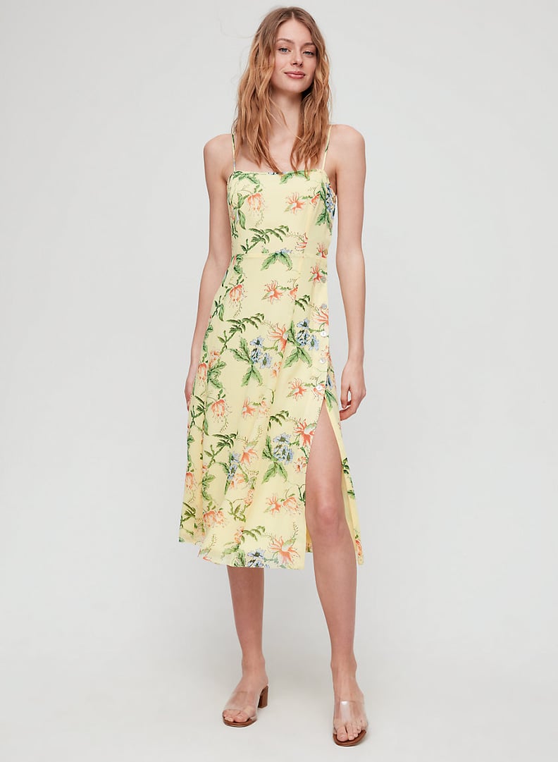 Wilfred Destination Floral Slip Midi Dress