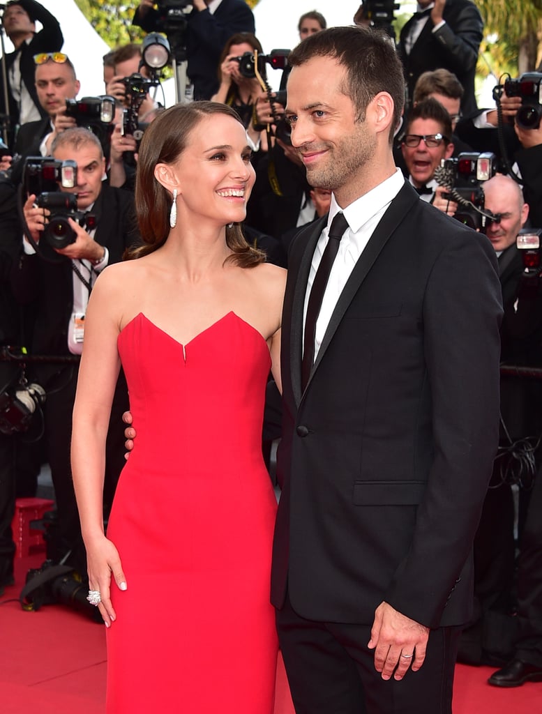 Natalie Portman and Benjamin Millepied at Cannes 2015