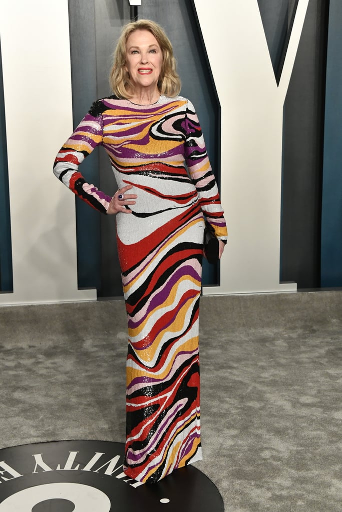 Catherine O'Hara at the Vanity Fair Oscars Afterparty 2020