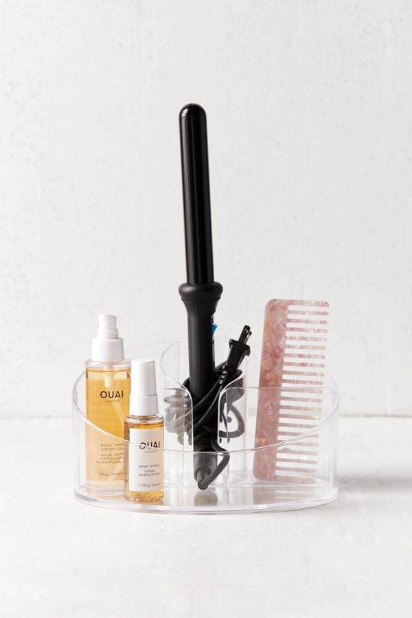 Acrylic Countertop Hair Styling Organiser Tray