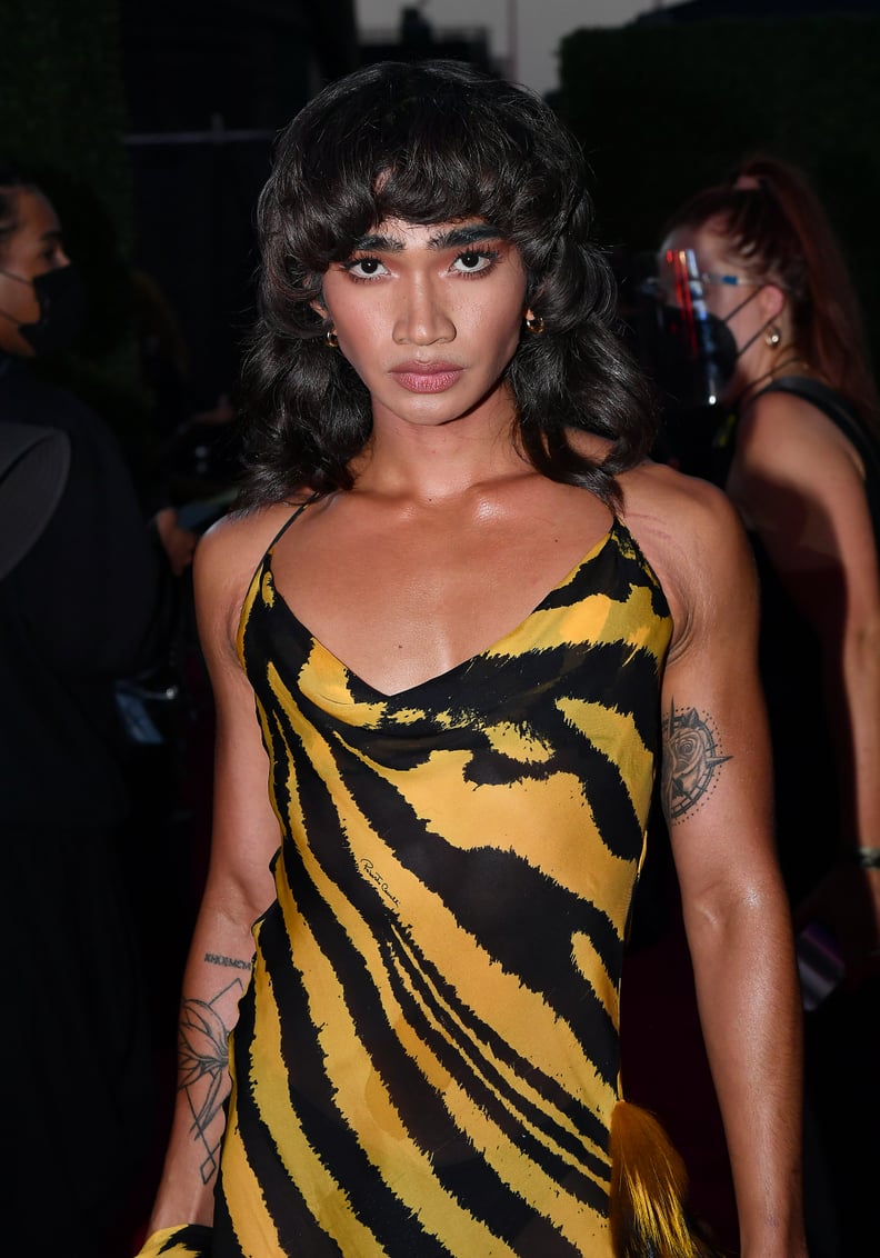 Bretman Rock's Mullet Haircut at the 2021 MTV VMAs