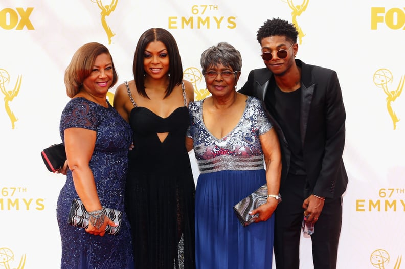 Taraji brought along three dates — her mom, Bernice; her grandmother Patsy; and her son, Marcel.