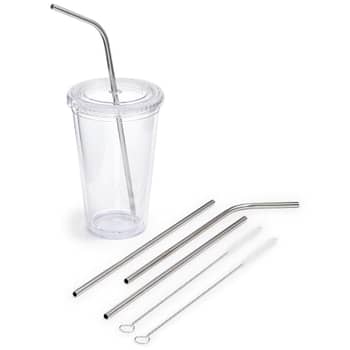 Reusable Glass Straws — Write Impressions