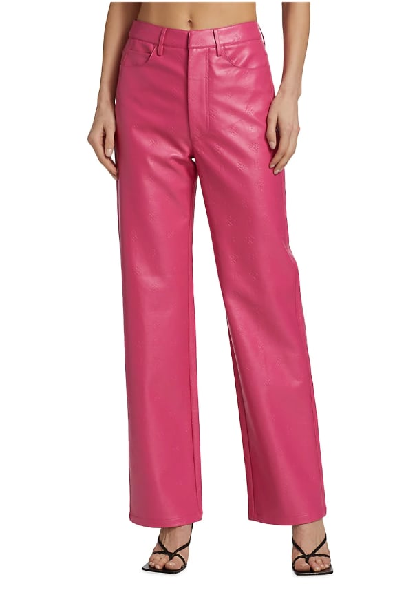 "Viva Magenta" Trend: REMAIN Birger Christensen Lynn Leather Pants