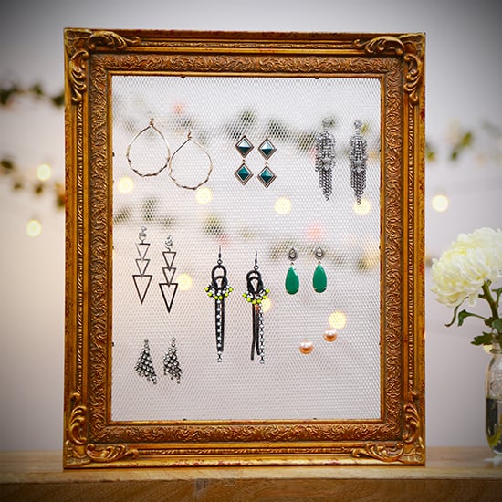 Frame Earring Holder DIY | Video