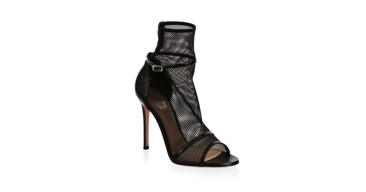 gianvito rossi fishnet boot