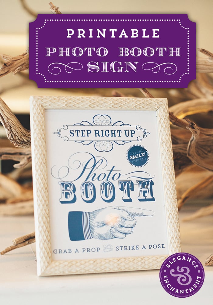 Old-School Photo-Booth Sign Old-School Photo-Booth Sign