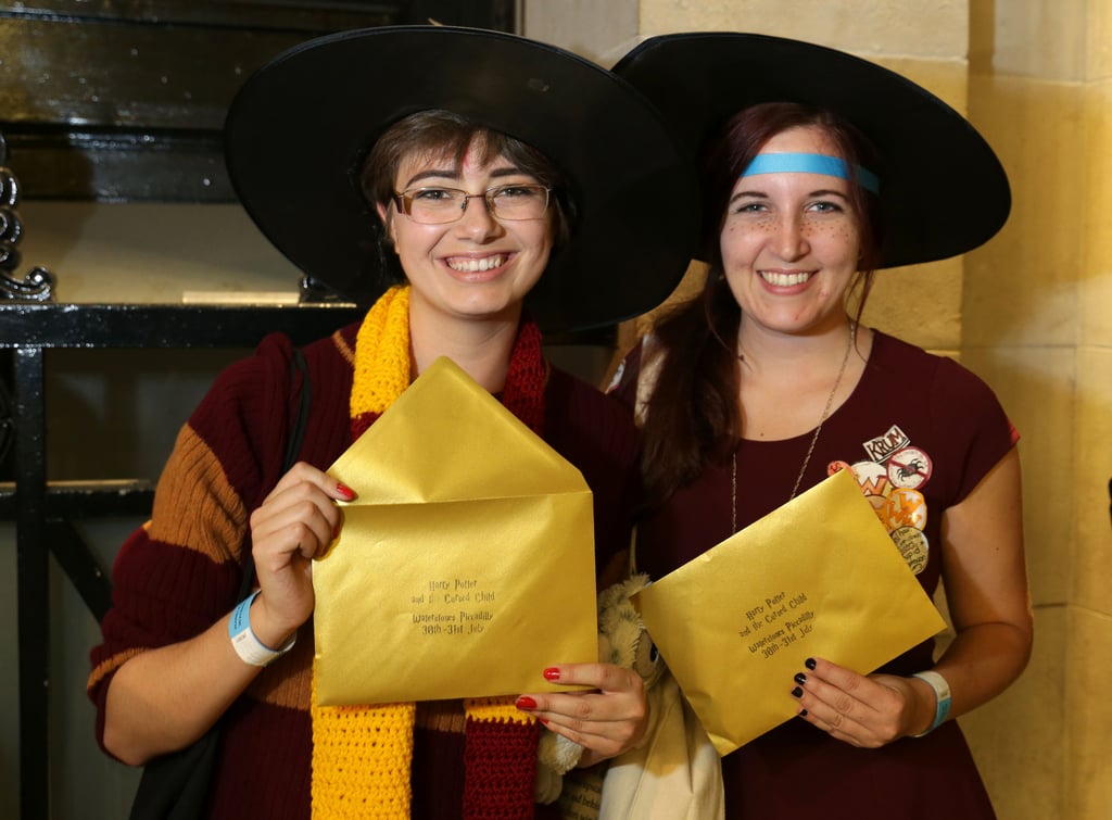 Gryffindor Students With Their Hogwarts Letters