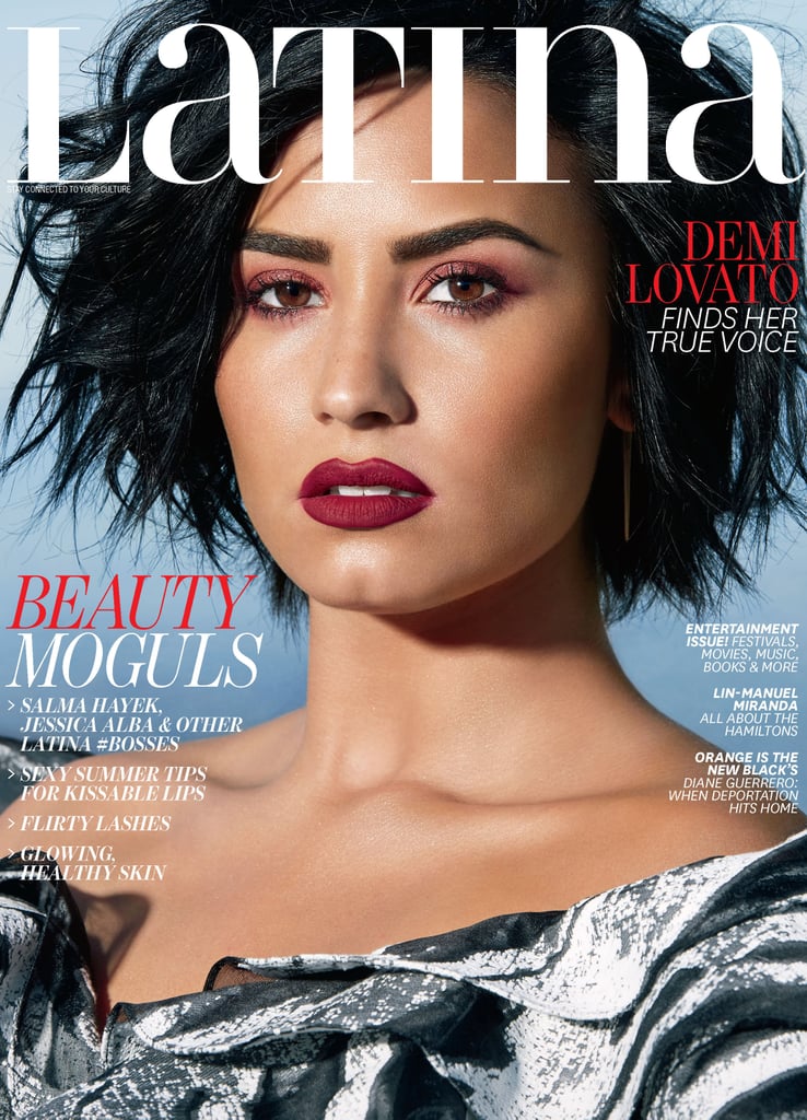 Demi Lovato on Latina's June/July 2016 Cover