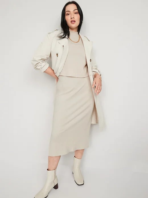 Old navy long khaki skirts store