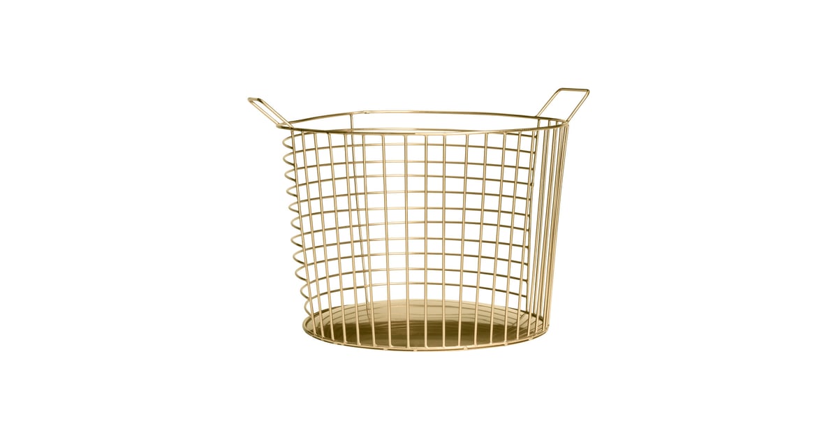 H&M Large Metal Wire Basket Home Storage POPSUGAR Home Photo 35