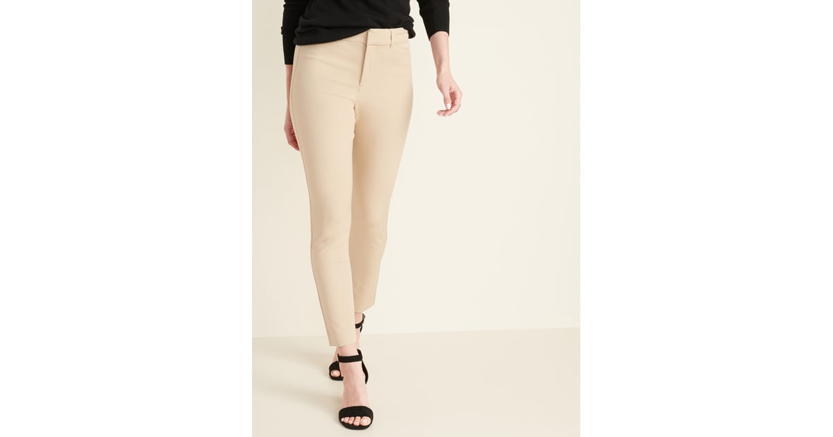 old navy high rise super skinny ankle pants