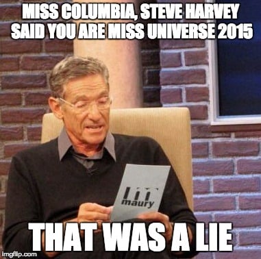 Funny Reactions to Steve Harvey's Miss Universe Fail