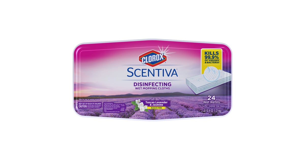 Clorox Scentiva Disinfecting Wet Mop Cloths 15 New Cleaning Products