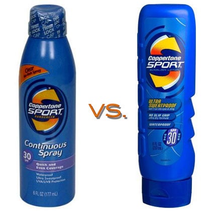 Is Spray Sunscreen As Effective As Lotion Popsugar Fitness