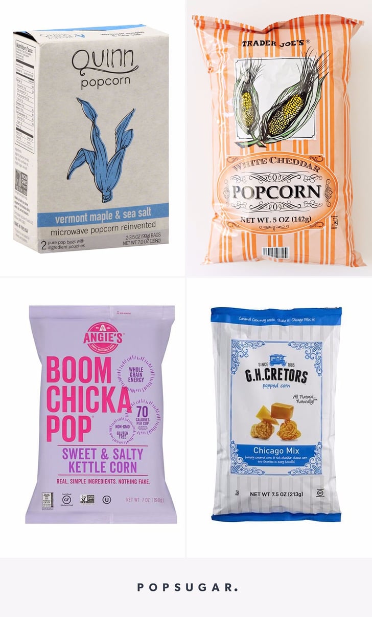 different brands of popcorn