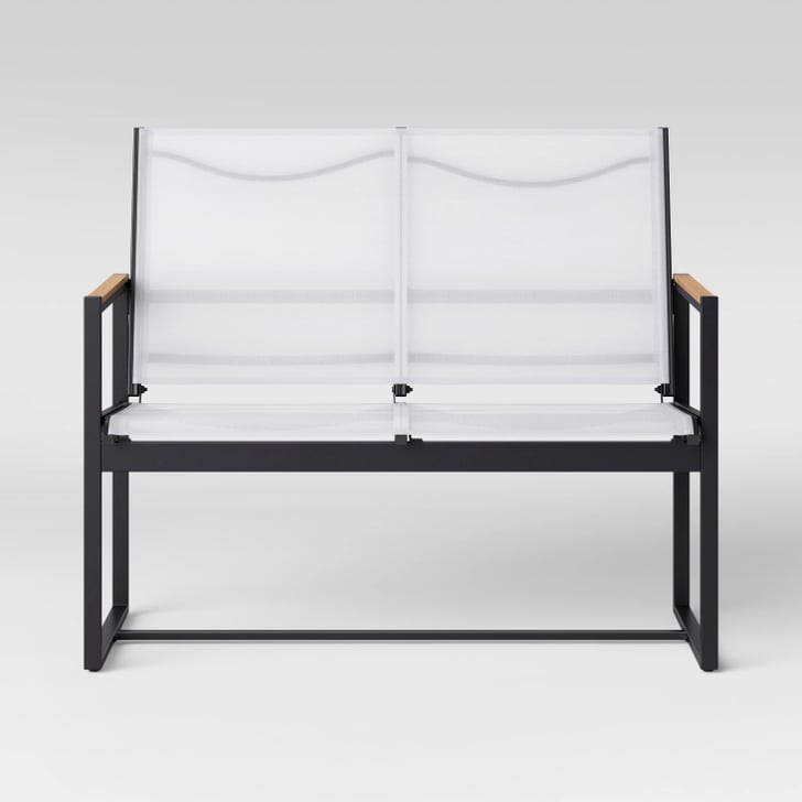 Henning Patio Bench in White Target Memorial Day Outdoor Furniture