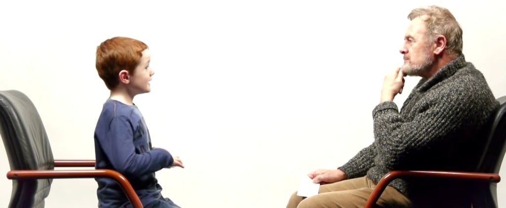 Man and Boy 57 Years Apart Talk About the Meaning of Life