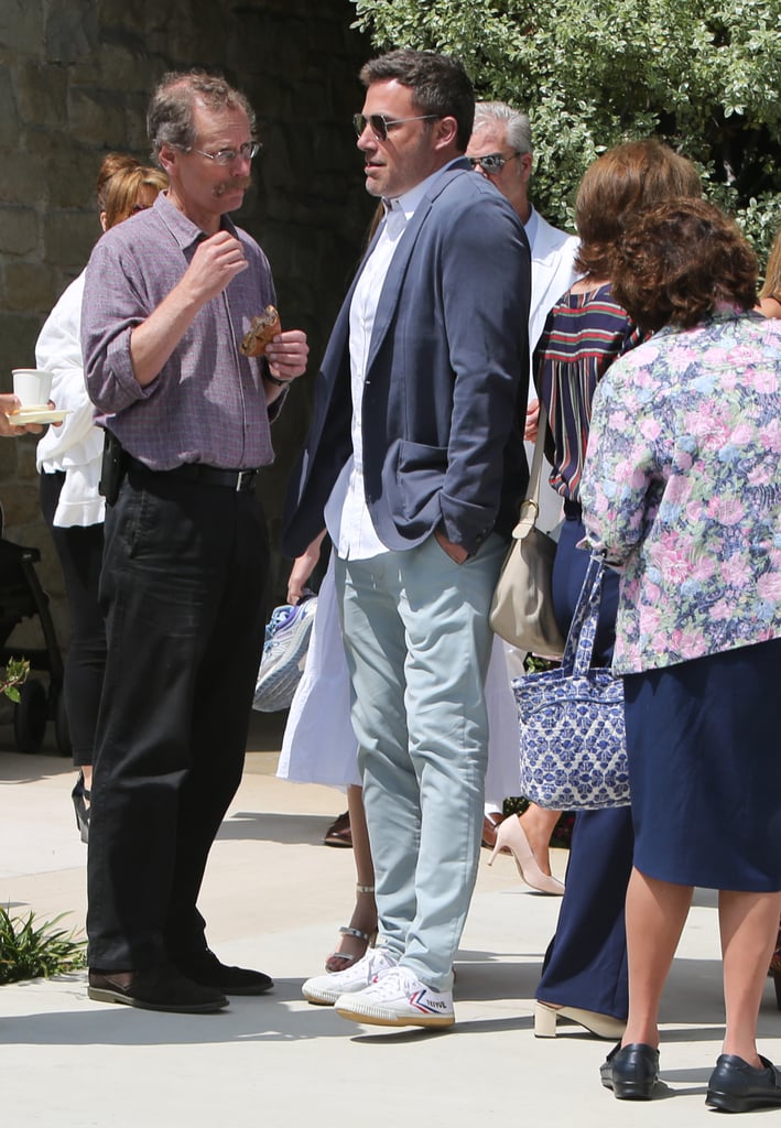 Ben Affleck and Jennifer Garner at Church on Easter 2019