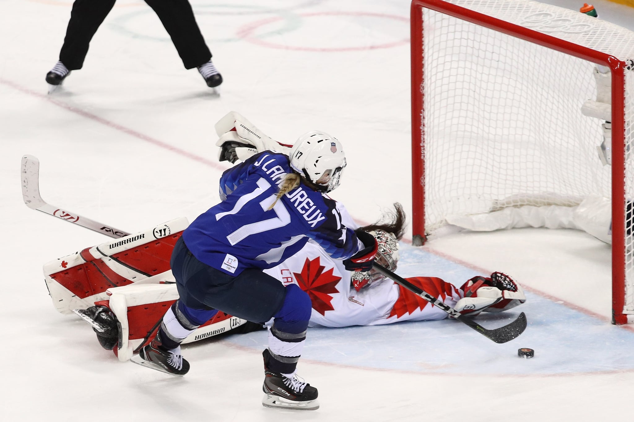 =Jocelyne Lamoureux Olympic hockey overtime