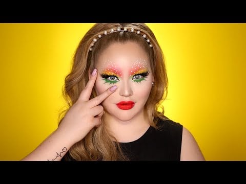 Strawberry Eye-Makeup SNAPCHAT Filter Inspired Tutorial