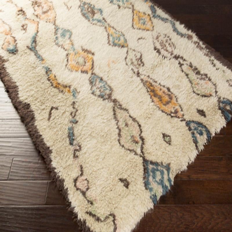 Khaki Shag Rug