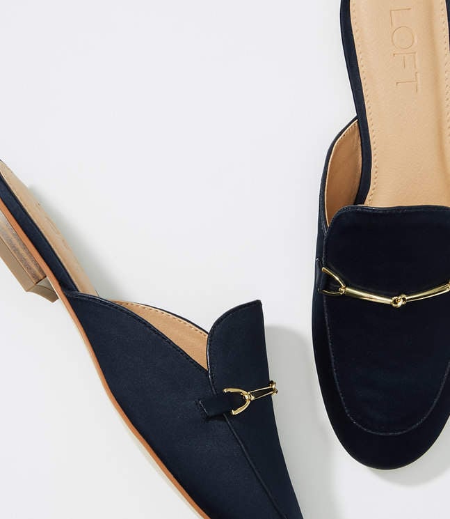 Chic Black Loafer Slides -Faux Fur Loafers - Slip-On Loafers