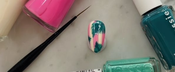 22 Palm Tree Nail Designs