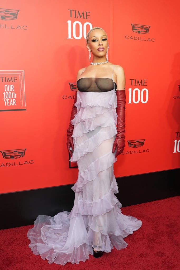 Doja Cat Wears Sheer Valentino Dress to the Time100 Gala POPSUGAR
