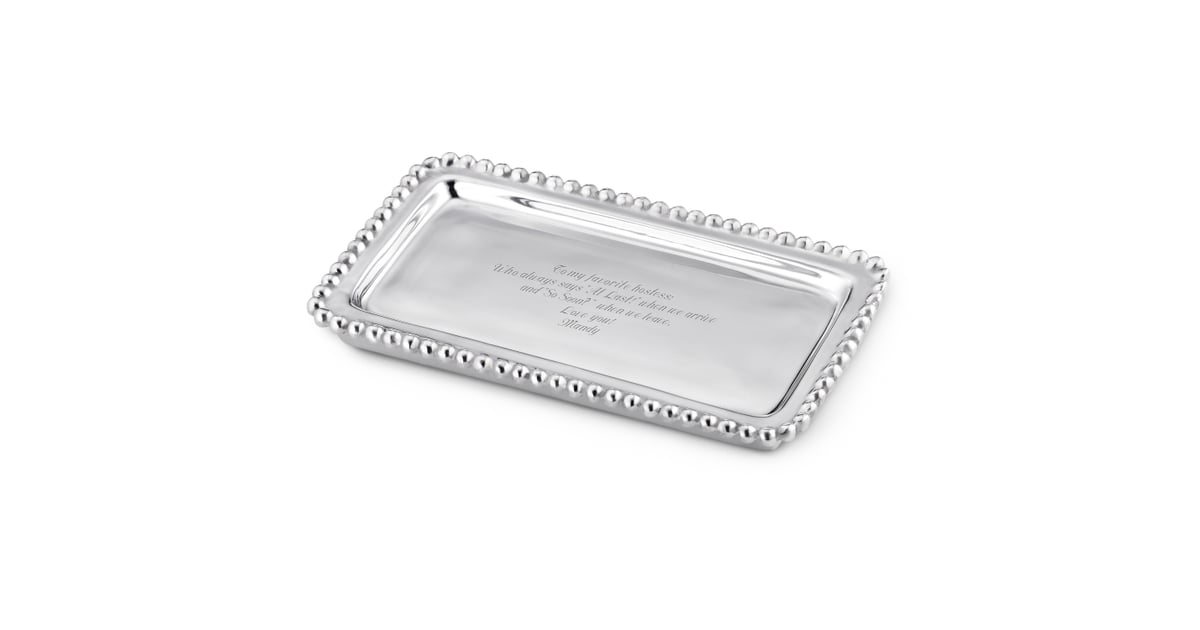 Personalized Silver Plate Gifts Celebrities Have Given Each Other