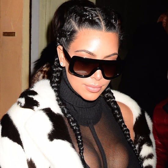 Kim Kardashian With Blonde Hair | Winter 2016
