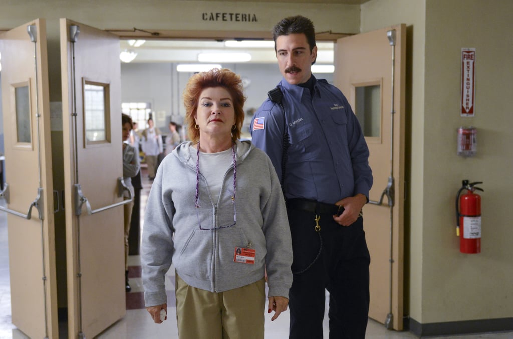 I cannot wait to catch up with Pornstache (Pablo Schreiber). Is he grabbing her butt? She will literally kill him.
Source: Netflix