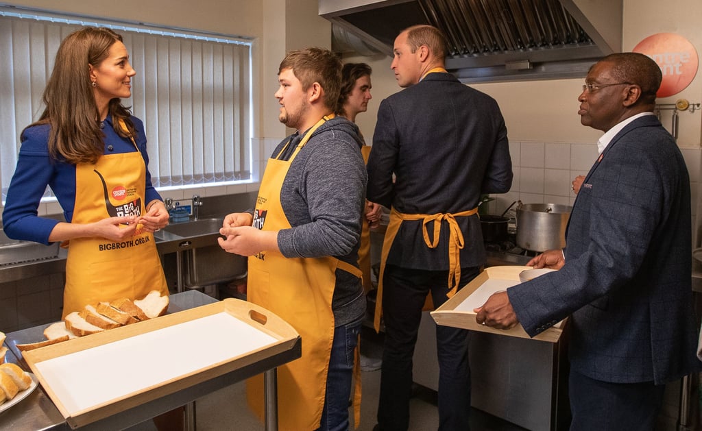 Prince William and Kate Middleton in South Yorkshire 2018