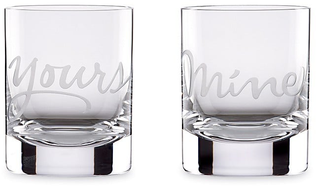Mine & Yours Double Old-Fashioned Glasses
