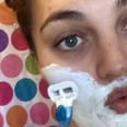 Why This Woman's Powerful Photo of Herself Shaving Her Face Is Going Viral