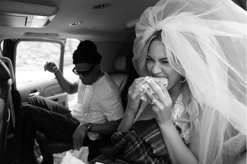 Beyonce Knowles and Blake Lively in "On the Run" Pictures
